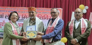 Read more about the article शिलांग में लेखक डॉ. ‘भारतीय’ सम्मानित